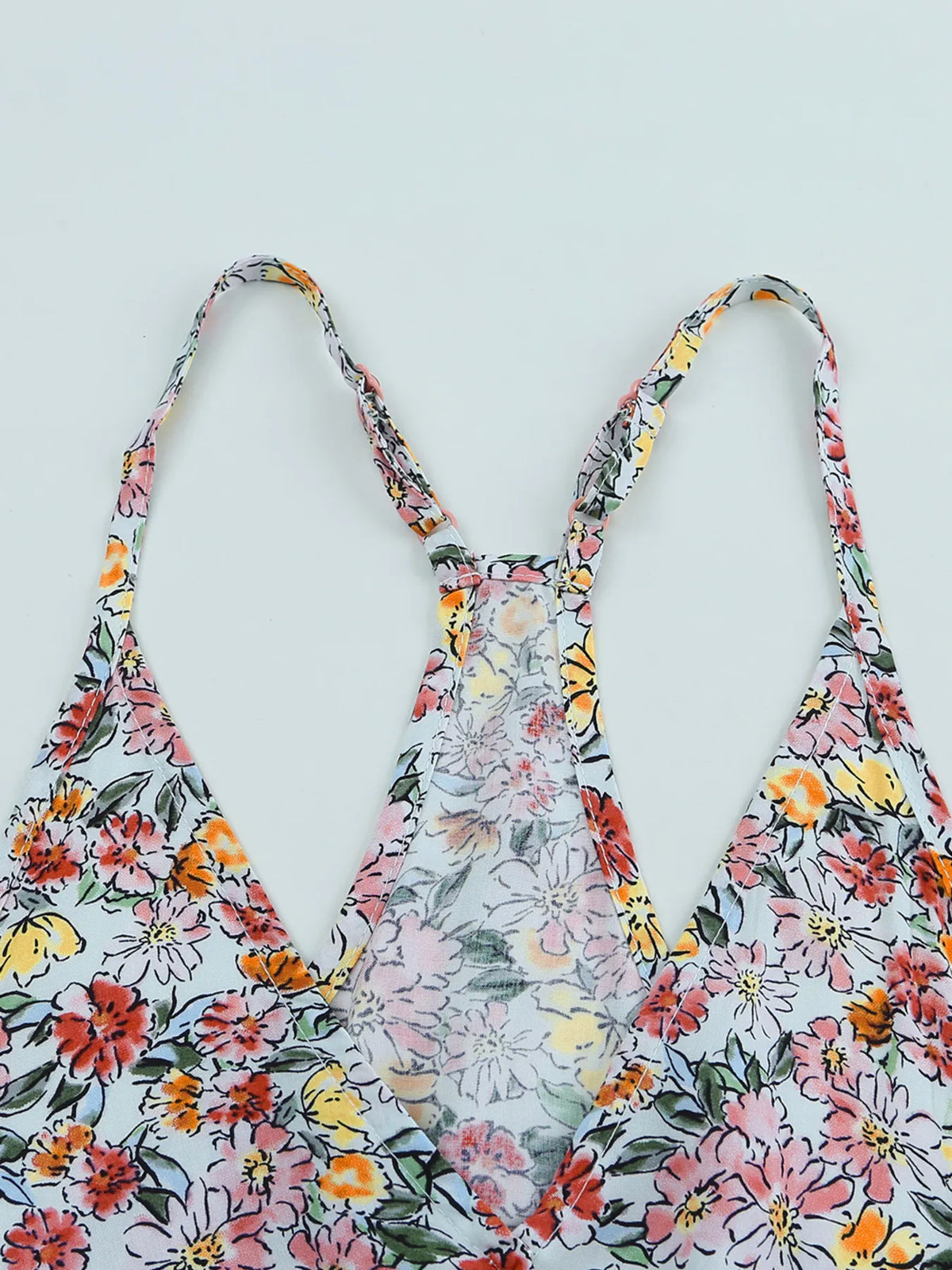 Floral Print Halter Cami - Ladyez