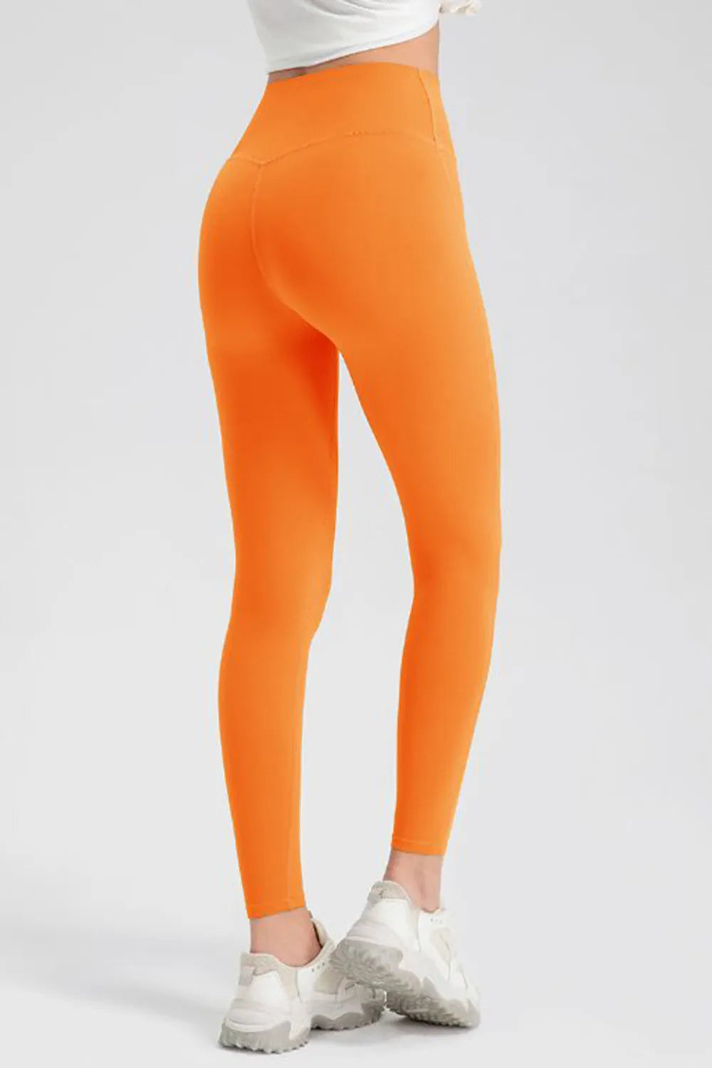 High Waist Skinny Active Pants - Ladyez