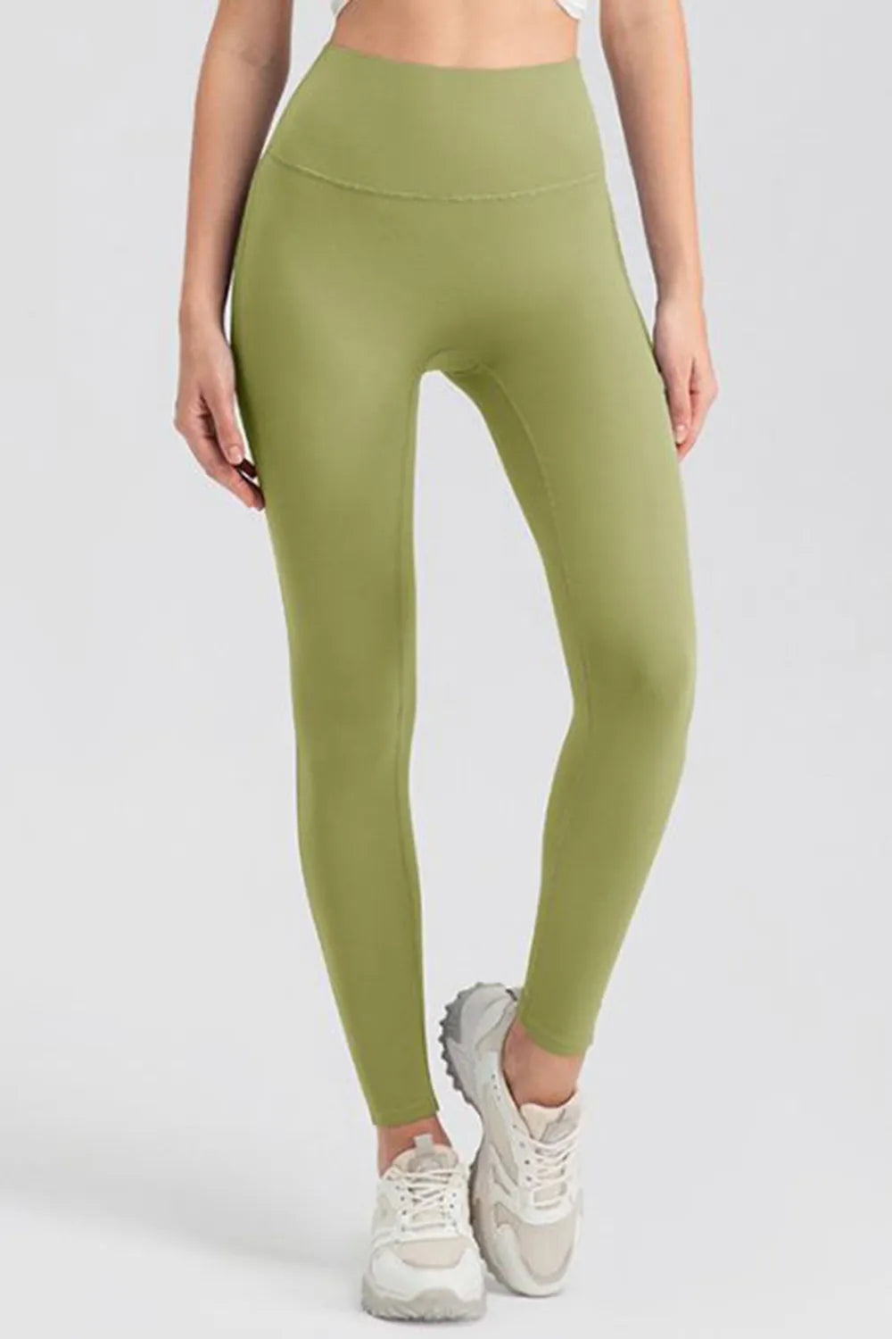 High Waist Skinny Active Pants - Ladyez