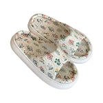 Open Toe Platform Slippers - Ladyez