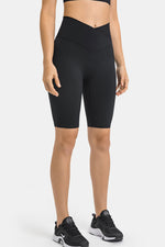 Millennia High Waist Biker Shorts with Pockets - Ladyez