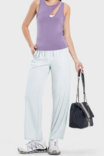 Millennia Drawstring Pocketed Active Pants - Ladyez