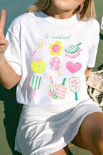 Graphic Round Neck Short Sleeve T-Shirt