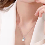 Ginkgo Leaf Pendant Necklace