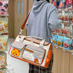 Cartoon Bear Pattern Travel Bag