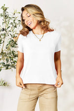 Basic Bae Bamboo Full SizeRound Neck Short Sleeve T-Shirt Plus Size