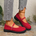 Round Toe Slip-Ons