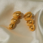 Stainless Steel Geometric Stud Earrings