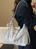 Convertible Buckle Shoulder Bag