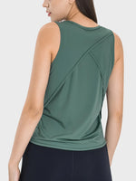 Millennia Round Neck Active Tank - Ladyez