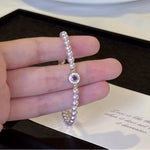 Alloy Pearl Bracelet