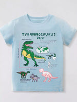 Children's Graphic Round Neck T-Shirt