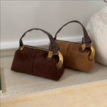 Suede Mini Crossbody Bag