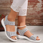 Open Toe Mesh Sandals