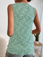 Full Size V-Neck Tank Plus Size - Ladyez