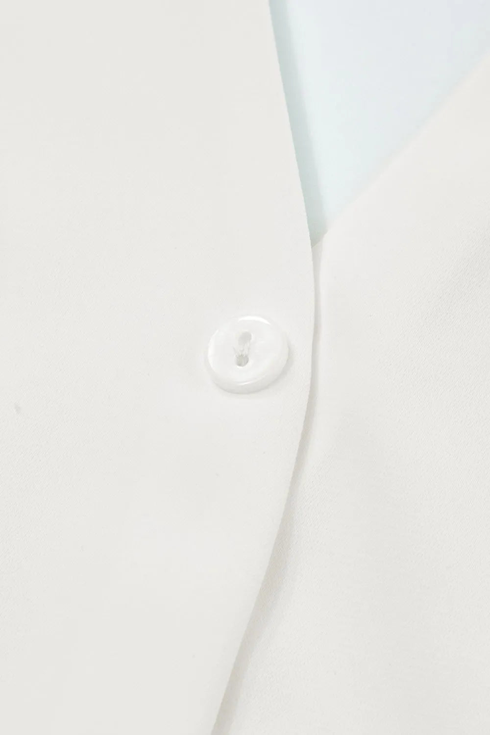 Short Sleeve Notched Blouse - Ladyez