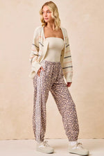 BiBi Side Lines Leopard Track Pants