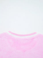 Sequin Chenille MERRY Graphic Plush Sweatshirt