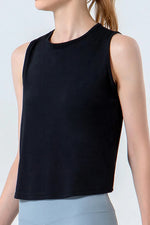 Round Neck Active Tank - Ladyez