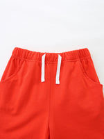 Children's Crab Print T-Shirt & Shorts Set