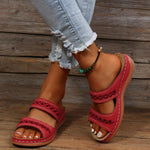 Open Toe Wedge Sandals