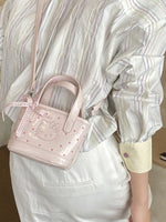 Polka Dot Mini Crossbody Bag
