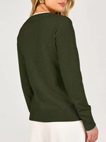 Long Sleeve Dropped Shoulder Sweater