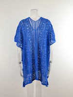 Angel Wings Cutout V-Neck Cover-Up with Tassel - Ladyez