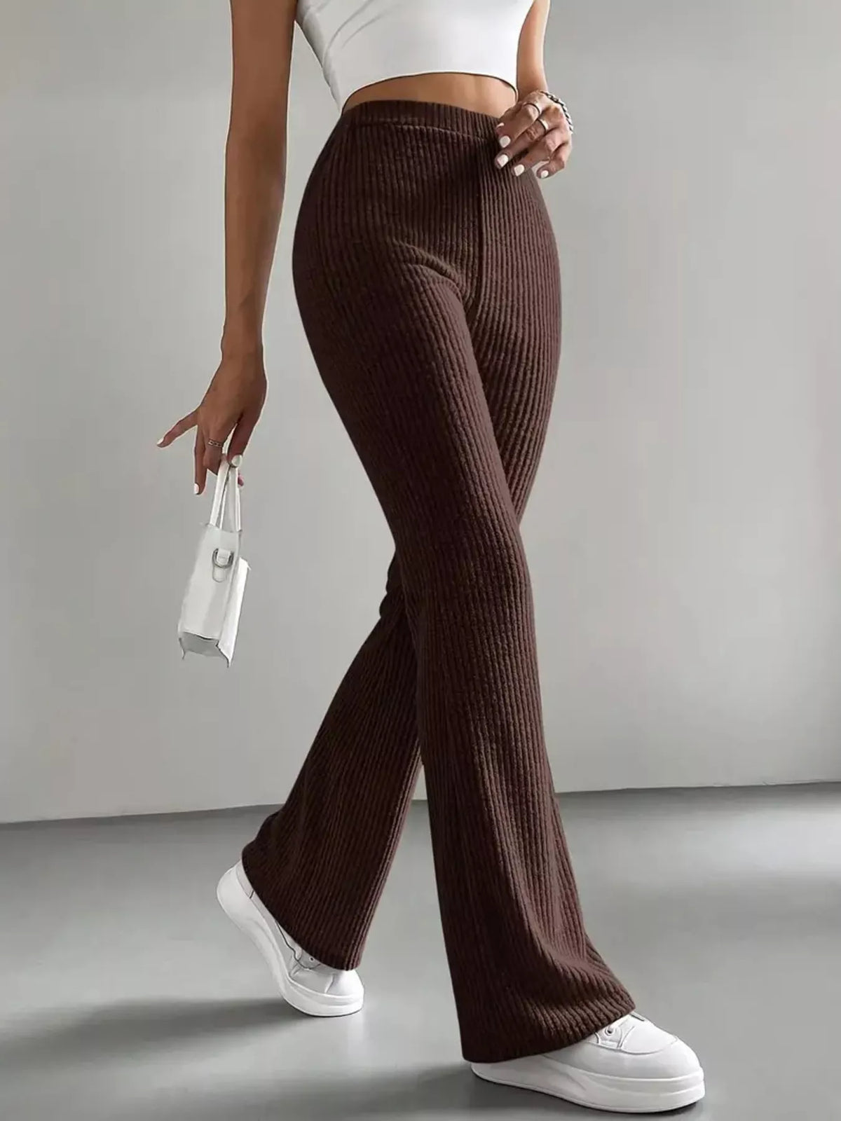 High Waist Flare Pants
