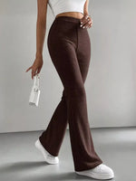 High Waist Flare Pants