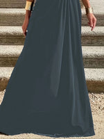 Round Neck Sleeveless Maxi Dress - Ladyez
