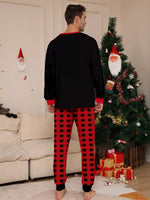 Full Size Matching Family Christmas Pajamas Set with Festive Graphic Plus Size