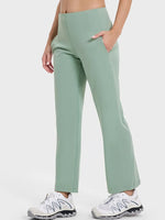 Millennia Pocketed High Waist Active Pants - Ladyez