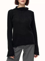 Mock Neck Long Sleeve Sweater