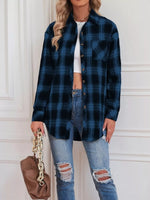 Casual Plaid Button Up Shirt