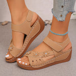 Open Toe Wedge Sandals