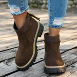 Block Heel Ankle Boots