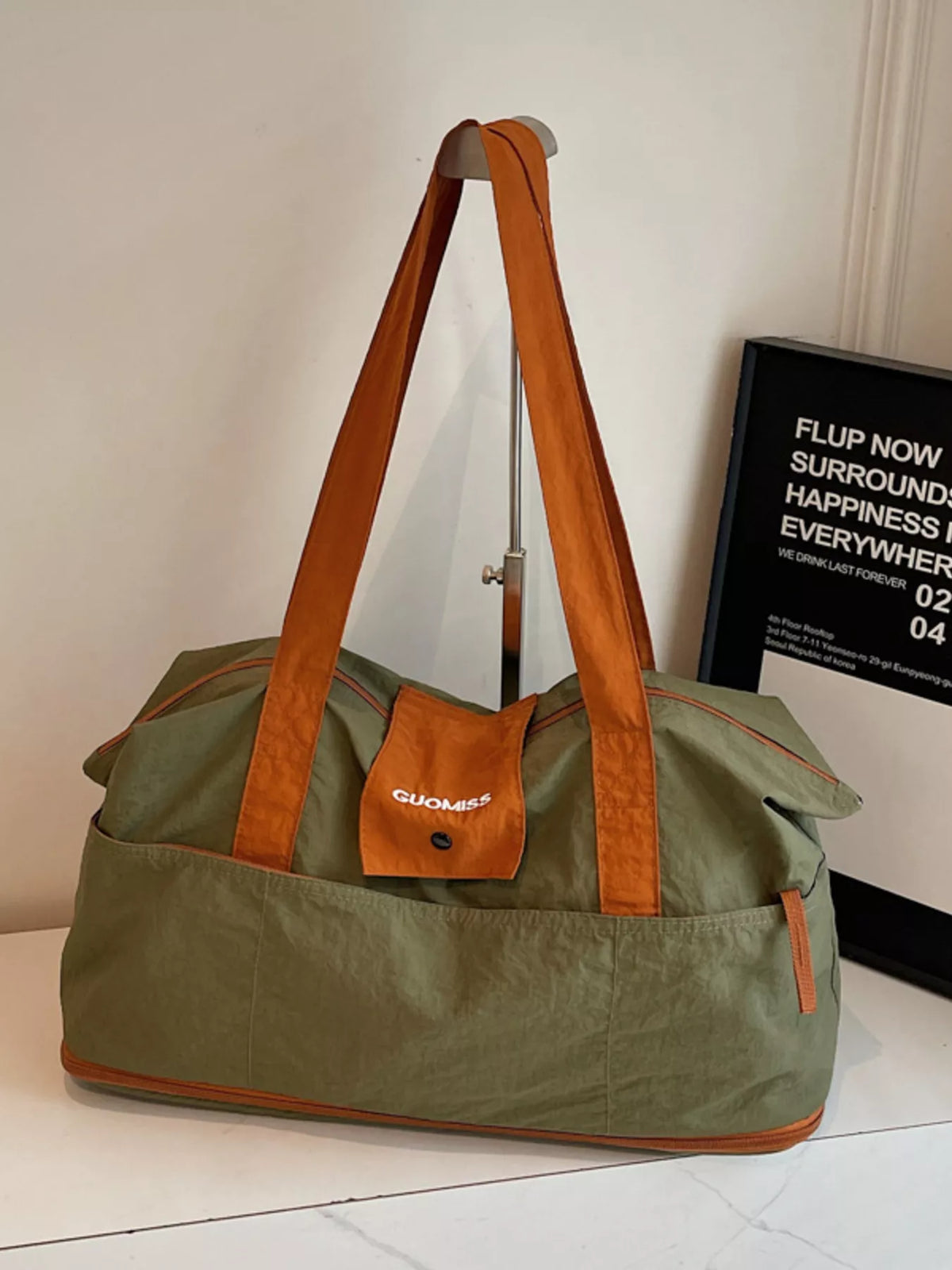 Two-Tone Lightweight Travel Bag