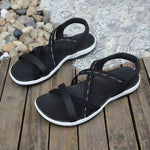 Elastic Strap Comfort Sandals
