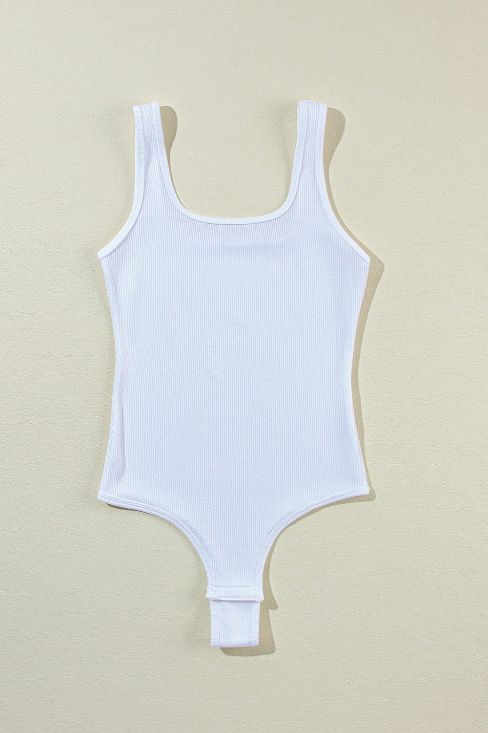 Scoop Neck Sleeveless Bodysuit - Ladyez