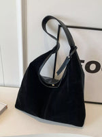 Vintage Suede Shoulder Bag