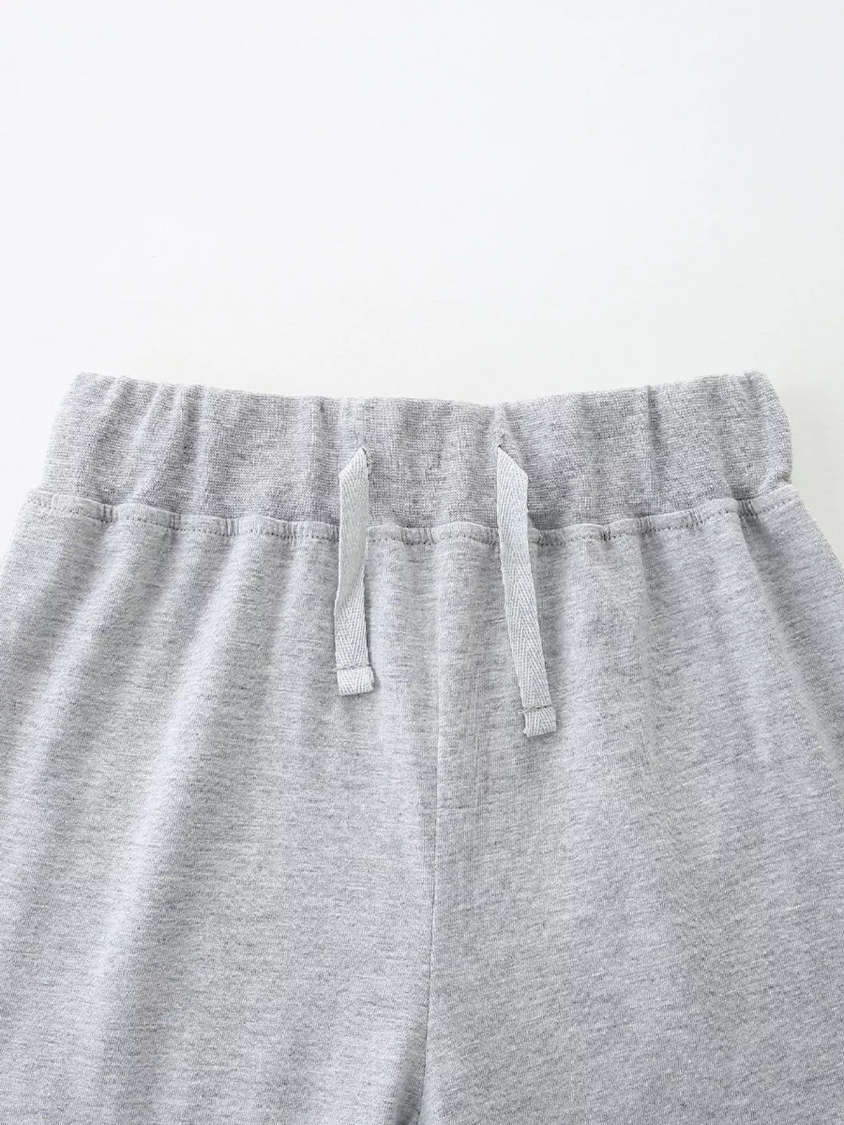 Children's Graphic Round Neck Tee and Shorts Set