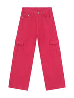 Wide Leg Cargo Jeans