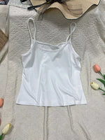 Solid Color Scoop Neck Cami