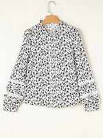 Floral Button Down Long Sleeve Shirt