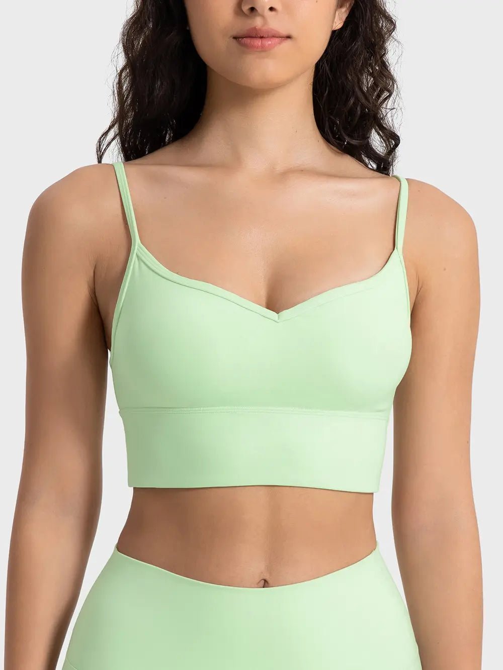 Millennia Spaghetti Strap Sport Bra - Ladyez