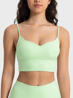 Millennia Spaghetti Strap Sport Bra - Ladyez
