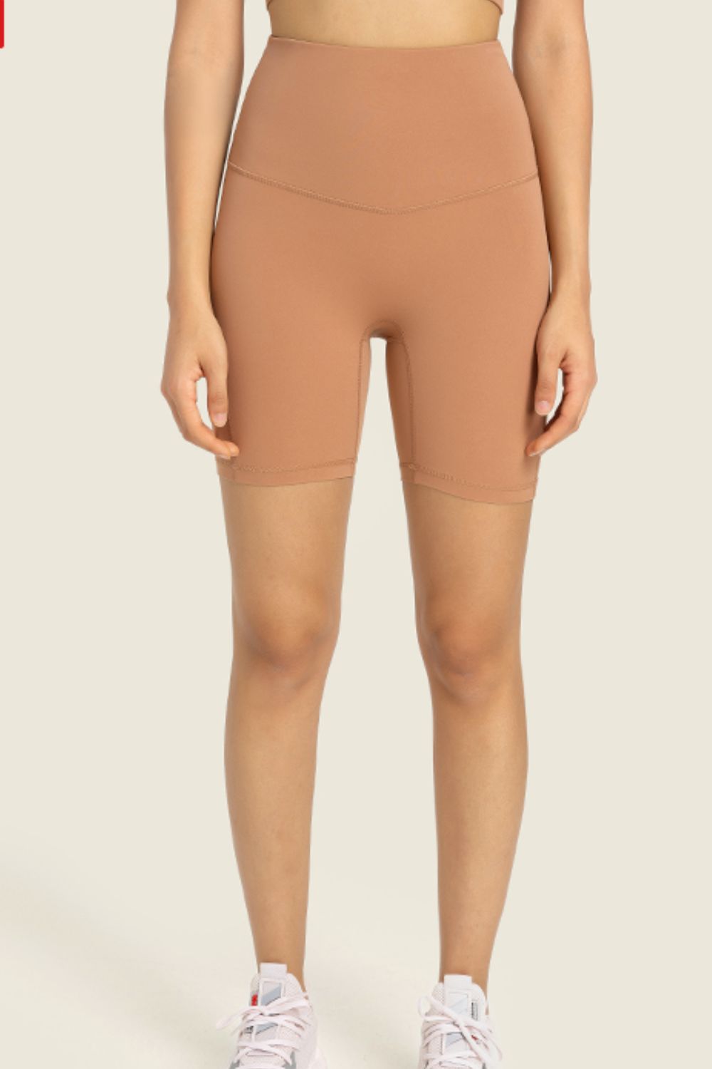Millennia Seamless High-Rise Wide Waistband Biker Shorts - Ladyez