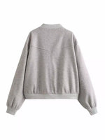 Snap Down Cropped Jacket