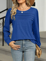 Long Sleeve Round Neck T-Shirt